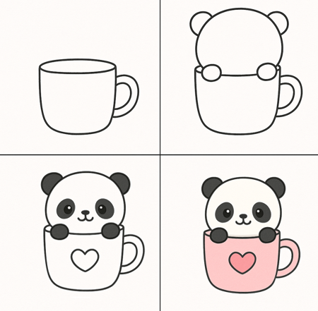 Art lesson in progress